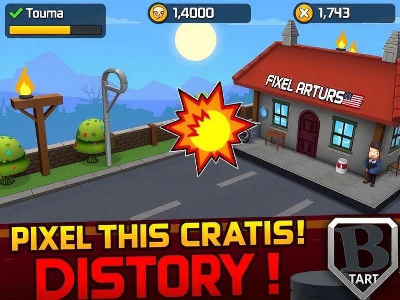 Intense gang battles in Pixel Mafia Clash Pixel Mafia Clash Gameplay Screenshot